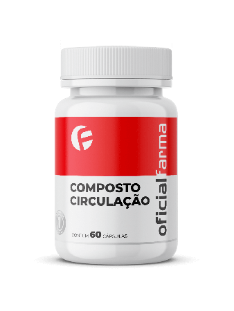 Composto Circula&ccedil;&atilde;o 60 C&aacute;psulas