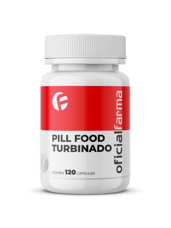 Pill Food Turbinado 120 C&aacute;psulas