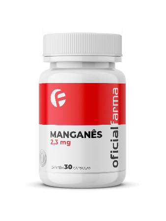 Mangan&ecirc;s 2,3mg 30 C&aacute;psulas