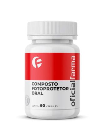 Composto Fotoprotetor Oral 60 C&aacute;psulas