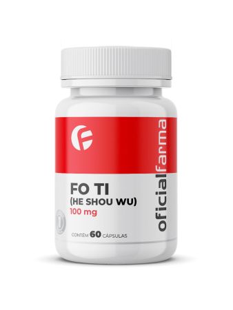 Fo Ti (He Shou Wu) 100Mg 60 C&aacute;psulas
