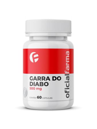 Garra Do Diabo 500Mg 60 C&aacute;psulas