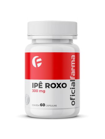 Ip&ecirc; Roxo 300mg 60 C&aacute;psulas