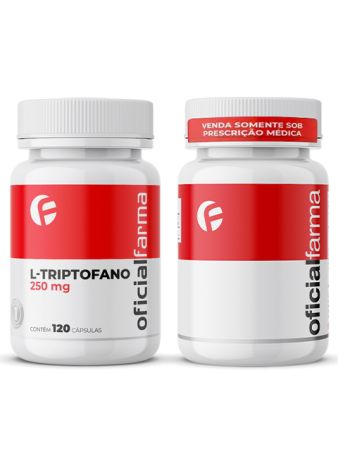 L-Triptofano 250Mg 120 C&aacute;psulas + Melatonina 5Mg 100 Doses