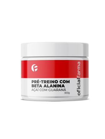 Pr&eacute;-treino Com Beta Alanina (A&ccedil;a&iacute; com Guaran&aacute;) 300g