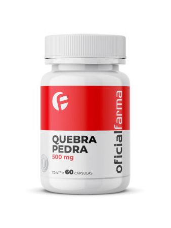 Quebra Pedra 500mg 60 C&aacute;psulas