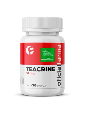 Teacrine&reg; 50Mg 30 C&aacute;psulas Com Selo de Autenticidade
