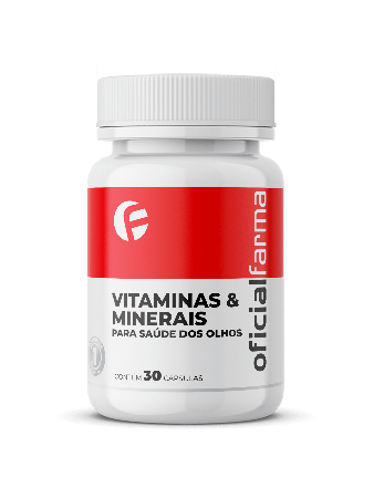 Vitaminas & Minerais para Sa&uacute;de dos Olhos 30 C&aacute;psulas